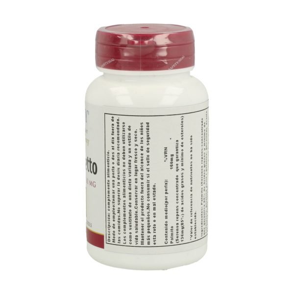 Saw Palmetto - 60 perlas - Solaray - Imagen 4