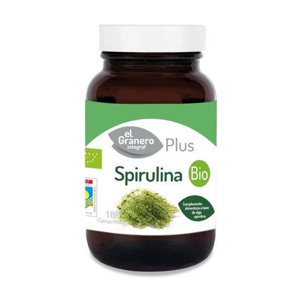 Espirulina Bio - 180 compr. - El Granero Integral