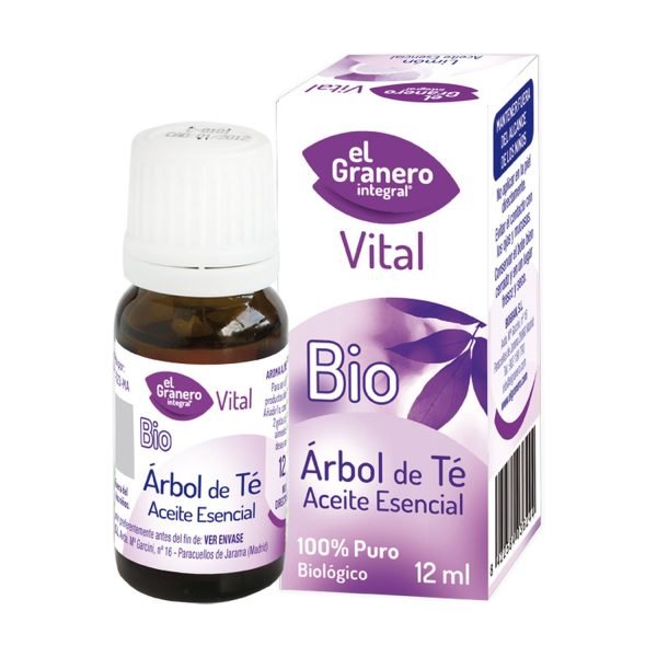 Aceite esencial de árbol de té Bio (12ml) - El Granero Integral