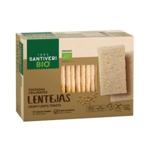 Tostadas Crujientes Lentejas – Santiveri