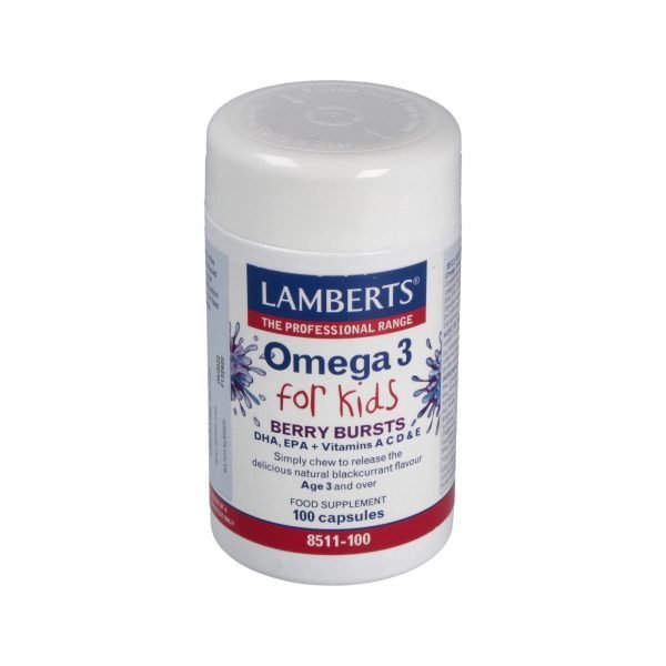 Omega 3 para Niños con DHA 100 mg y EPA 14 mg - Lamberts
