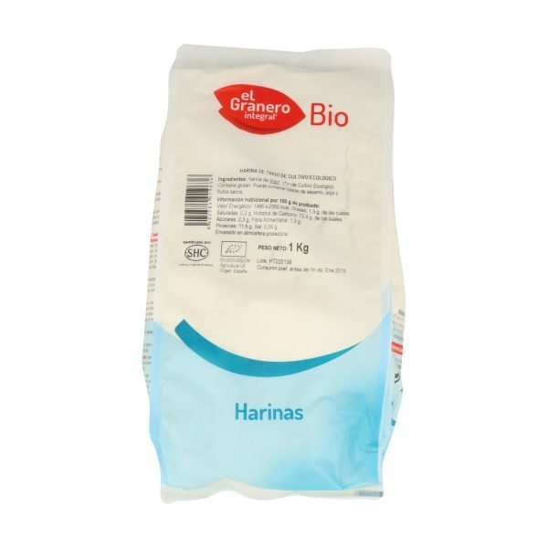 Harina de Trigo Bio (1 kg) - El Granero Integral - Imagen 2