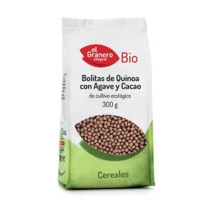 Bolitas Quinoa con Agave y Cacao BIO (300 gr) – El Granero Integral