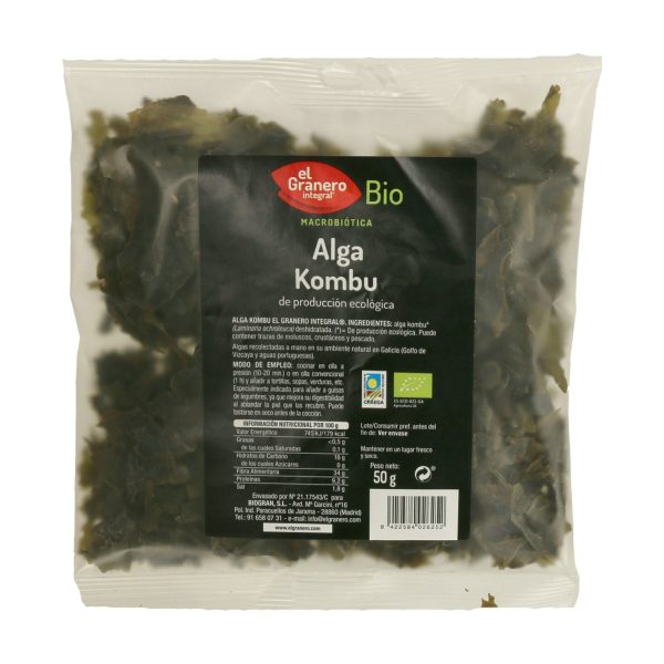 Alga Kombu Bio - El Granero Integral