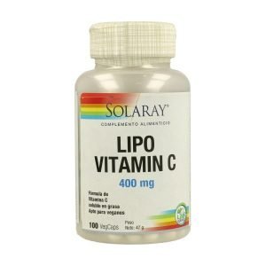 Lipo Vitamin C – 100 cáps. vegt. – Solaray