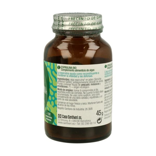 Alga Espirulina Bio - Santiveri - Imagen 2