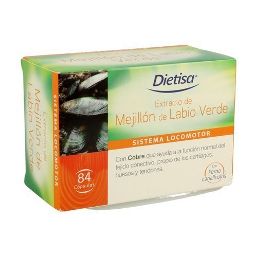Mejillón de Labio Verde (84 Cáp)- Dietisa