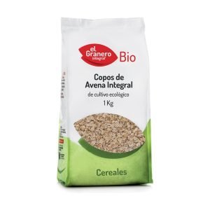 Copos de avena integral Bio (1 kg) – El Granero Integral