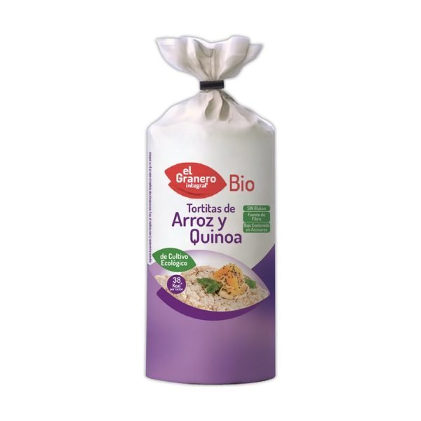 Tortitas arroz y quinoa Bio - 120 gr. - El Granero Integral