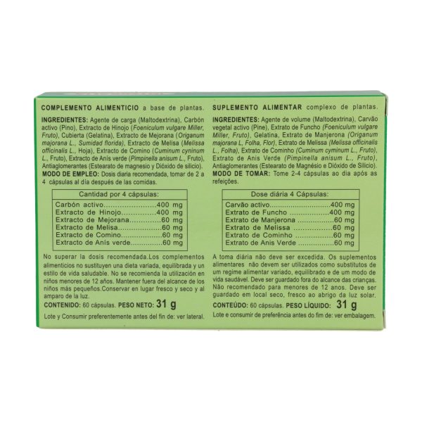 Carbón Plus (60 cáps) - Integralia - Imagen 2