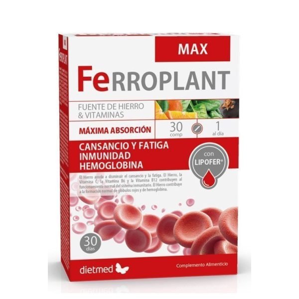 Ferroplant Max (30 compr) - Dietmed