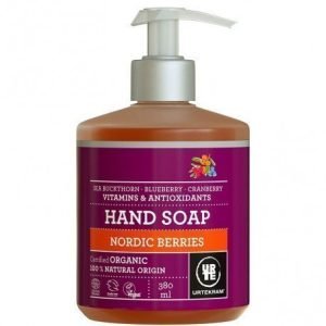 Jabón manos frutos rojos con dispensador (300ml) – Urtekran
