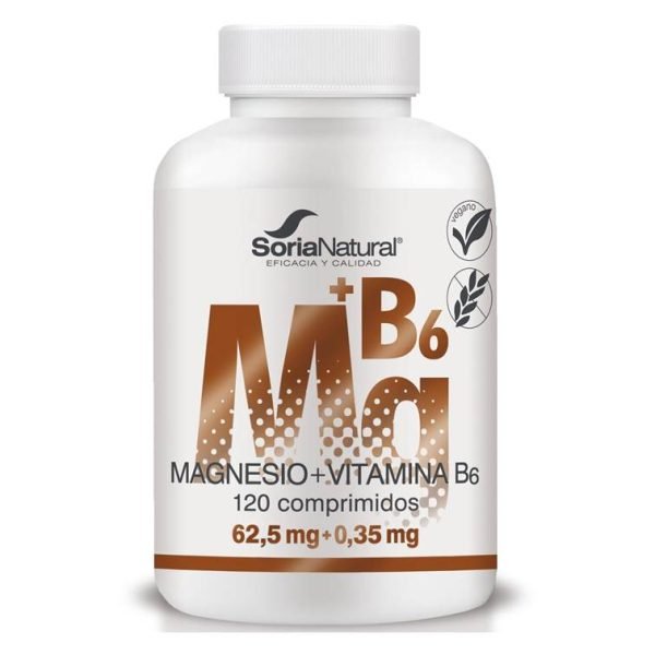 MAGNESIO + B6 (120 Comp) - Soria Natural