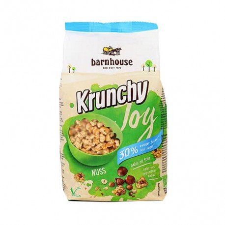Muesli krunchy joy Avellanas (375 g) - Barnhouse