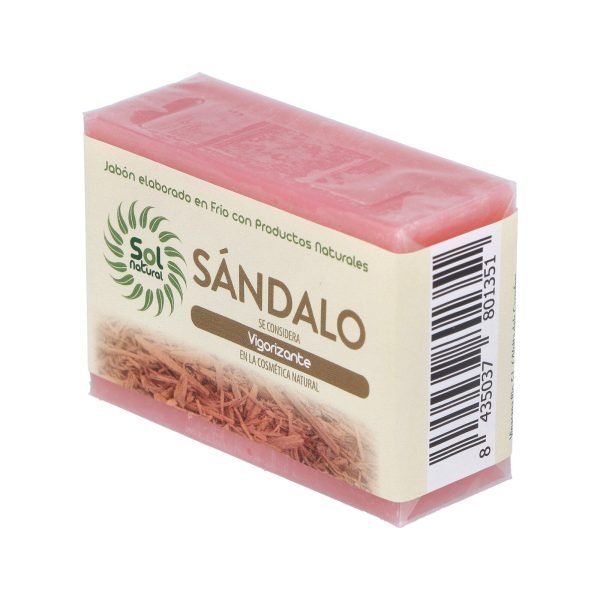 Jabón en Pastilla de Sándalo - Sol Natural