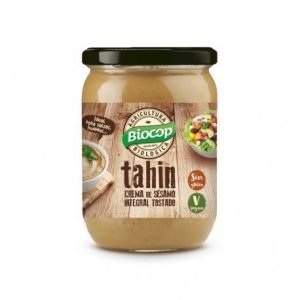 Tahin integral tostado sin sal (500gr) – Biocop