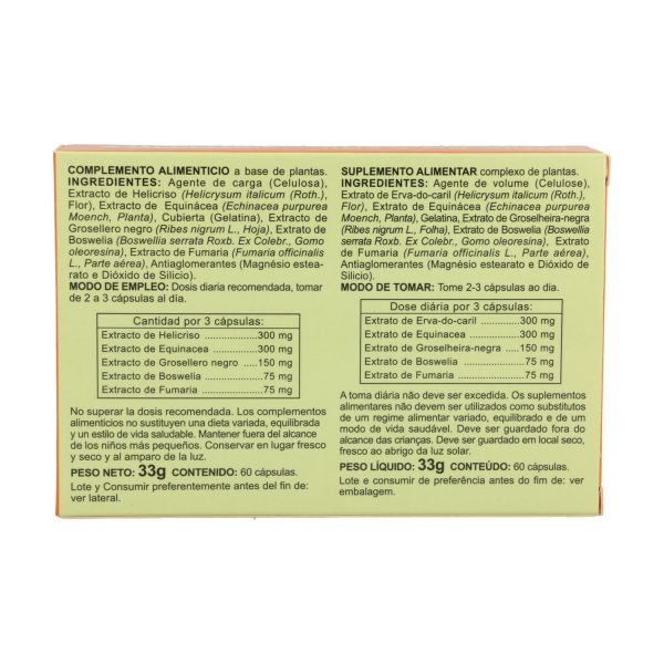 Helicriso Plus (60 cáps) - Integralia - Imagen 2