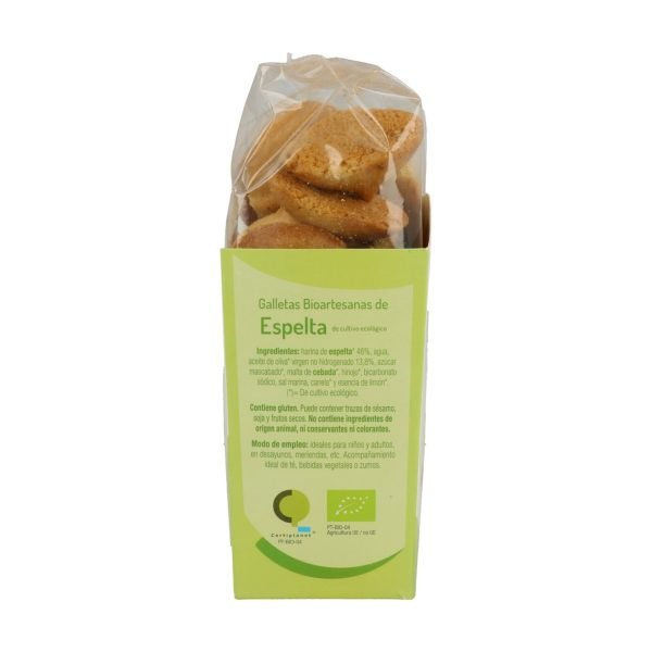 Galletas Artesanas de Espelta Bio  (220 gr) - El Granero Integral - Imagen 2