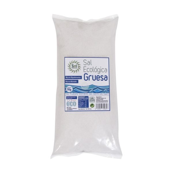 Sal Marina Gruesa Delta del Ebro (1 kg) - Sol Natural