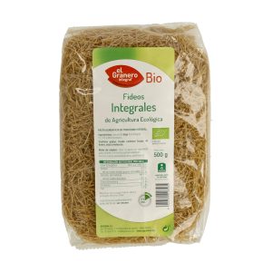 Fideos Integrales Bio (500 gr) – El Granero Integral