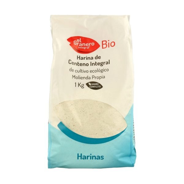 Harina de centeno integral Bio - 1 kg. - El Granero Integral - Imagen 2