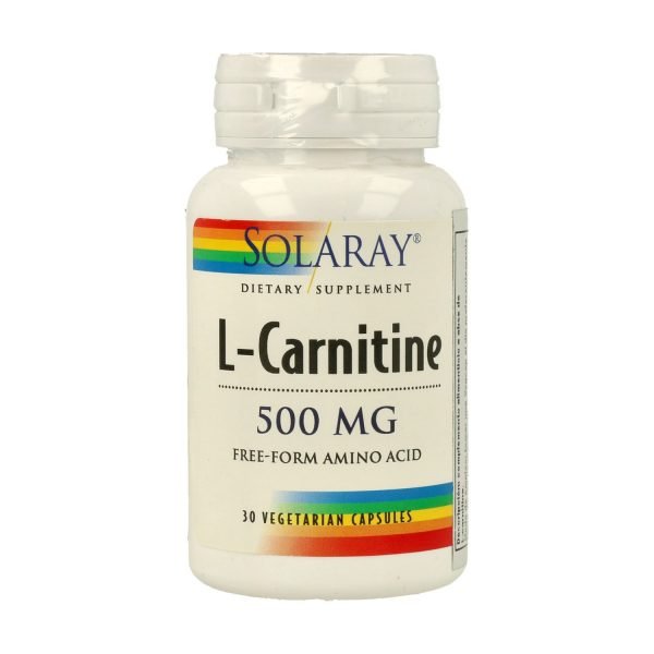 L-Carnitine - 30 cáps. vegt. - Solaray - Imagen 2