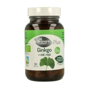 Ginkgo + Vid Roja Bio – 90 cáps. – El Granero Integral