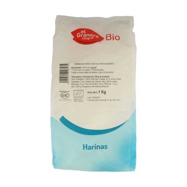 Harina Espelta BIO (1 kg) - El Granero Integral - Imagen 2