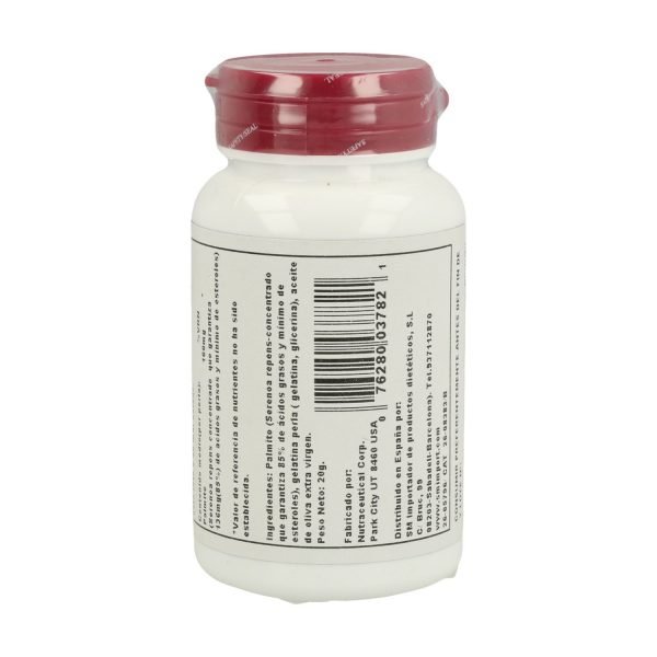 Saw Palmetto - 60 perlas - Solaray - Imagen 2