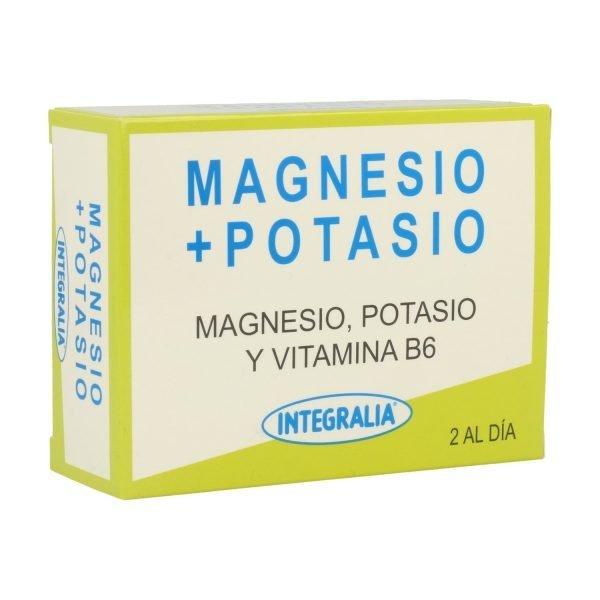 Magnesio y potasio (60 cáps) - Integralia
