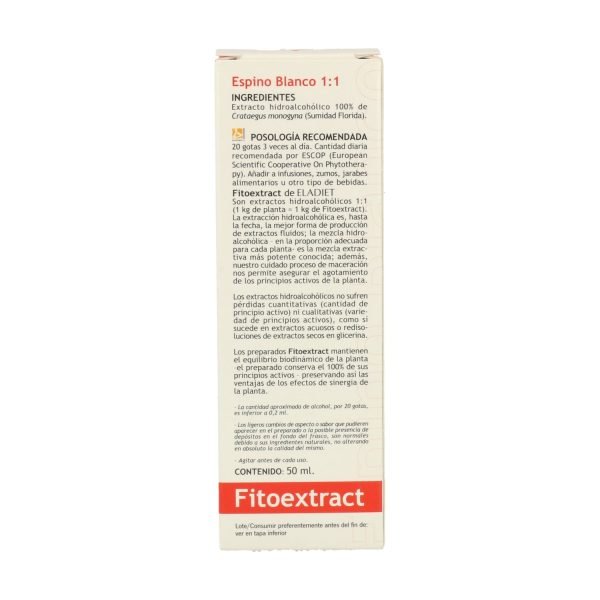 FITOEXTRACT ESPINO BLANCO - Eladiet - Imagen 2
