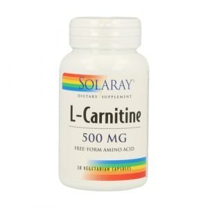 L-Carnitine – 30 cáps. vegt. – Solaray