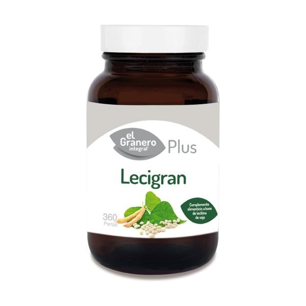 Lecigran (Lecitina de Soja) (360 perlas) - El Granero Integral