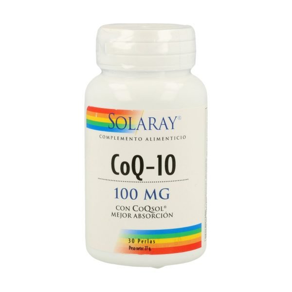 Pure Co-Q10 - 30 perlas 100 mg - Solaray