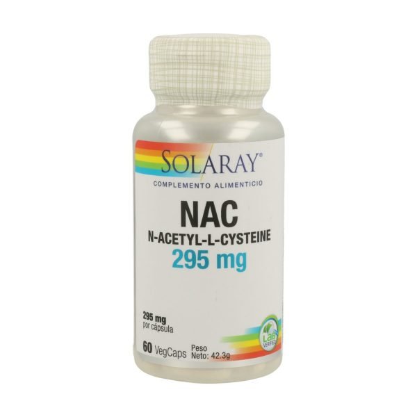 NAC - 60 cáps. vegt. 295 mg - Solaray
