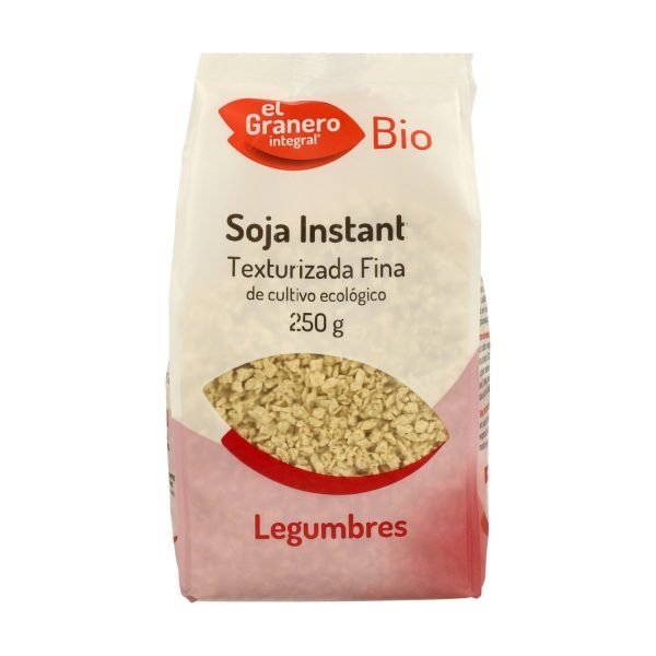 Soja Texturizada Fina Instant Bio - 250 gr. - El Granero Integral