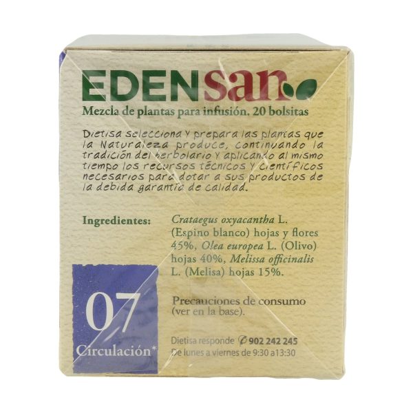 Edensan 07 Circulación (20 Filtros)- Dietisa - Imagen 2