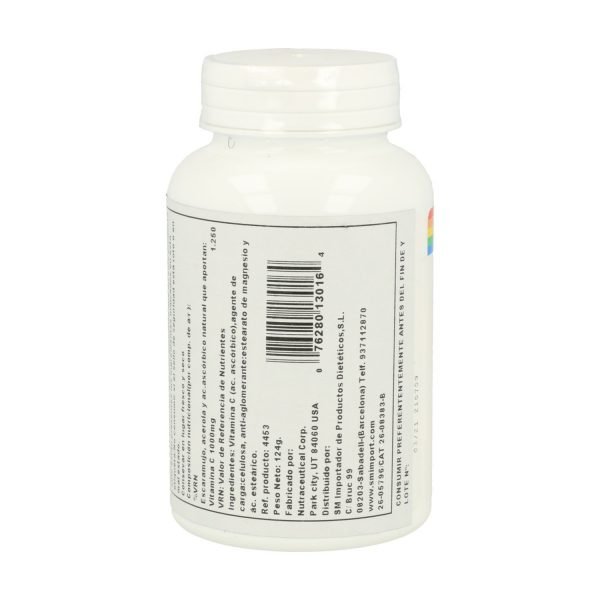 Vitamina C (100 compr. 1000 mg) - Solaray - Imagen 2