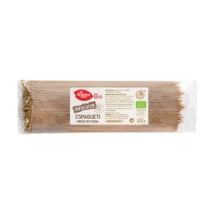Espaguetis de arroz integral S/ Gluten (500 gr) – El Granero Integral