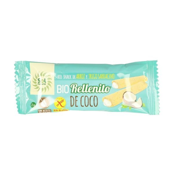 Snack Rellenito de Coco Bio Sin Gluten - Sol Natural