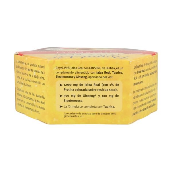 Royal-Vit Ginseng 1000Mg (20 viales)- Dietisa - Imagen 2