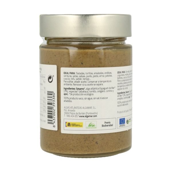 Crema Sésamo Con Algas Bio - Algamar - Imagen 2
