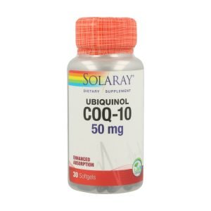 Ubiquinol CoQ-10 – 30 perlas 50 mg – Solaray