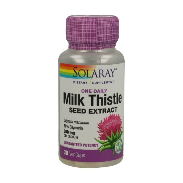 Milk Thistle - 30 cáps. vegt. - Solaray