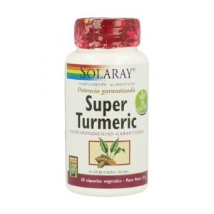 Super Bio Turmeric – 30 cáps. vegt. – Solaray