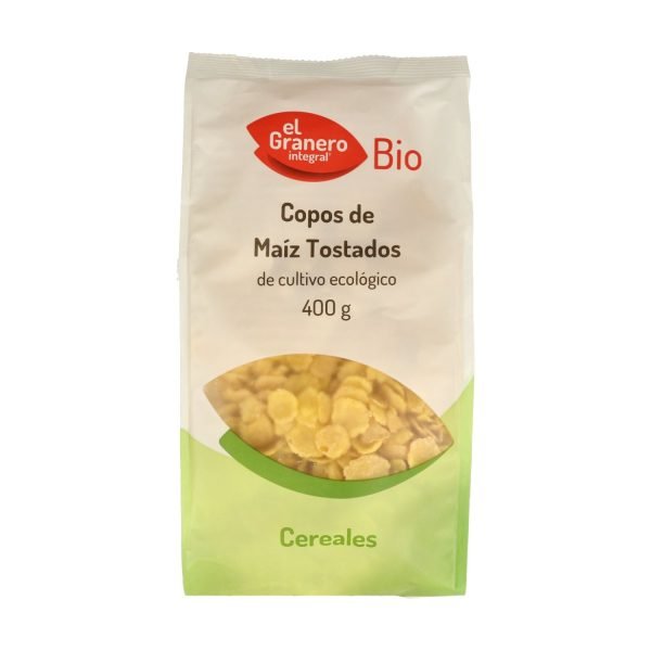 Copos de maíz tostado Bio (400 gr) - El Granero Integral