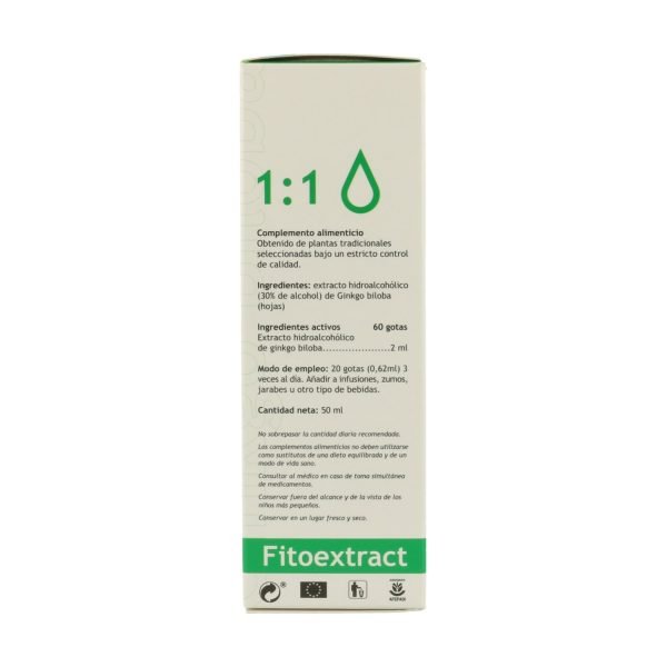 FITOEXTRAC GINKGO BILOBA - Eladiet - Imagen 2