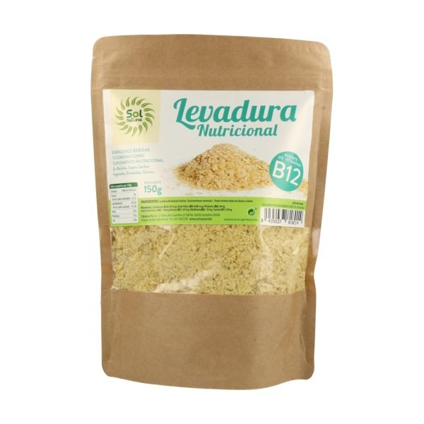Levadura Nutricional con Vitamina B12 (150 gr. - Sol Natural
