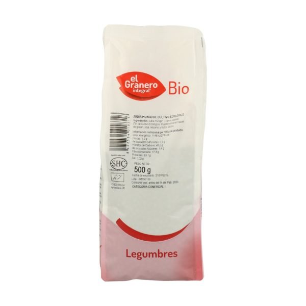 Judías Mungo (Soja Verde) Bio (500 gr) - El Granero Integral - Imagen 2