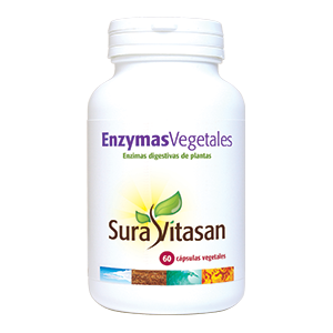 Enzymas Vegetales (60 cáps.) – Sura Vitasan